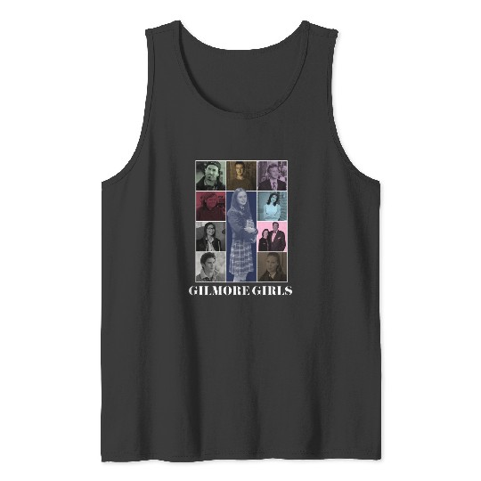 Gilmore Girls Eras Tour Poster (White Print) Tank Tops