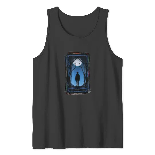 Marvels Agatha All Along Disneyss Teen Tarot Card Tank Tops