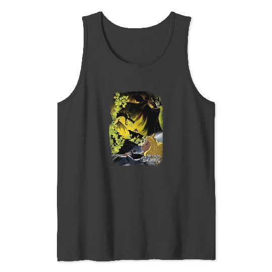 Disneyss Sleeping Beauty Poster Graphic Tank Tops