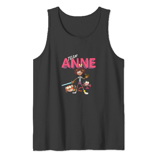 Disney Channel Amphibia Team Anne Tank Tops