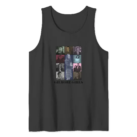 Gilmore Girls Eras Tour Poster (Black Print) Tank Tops