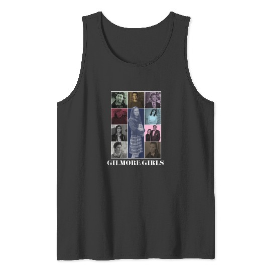 Gilmore Girls Eras Tour Poster (White Print) Tank Tops