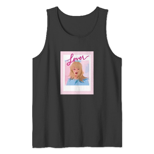 Discover Taylor Lover Album Art Tank Tops