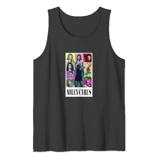 Miley Cyrus Eras Tour Shirt Flowers Tank Tops