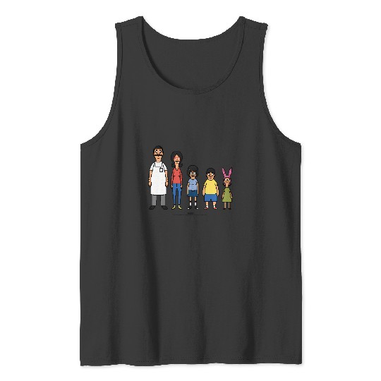 Bob'S Burgers 8 Bit Tank Tops