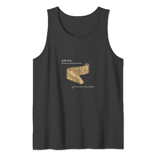 Tayl0r Swift Gold Rush - Dominoes Tank Tops