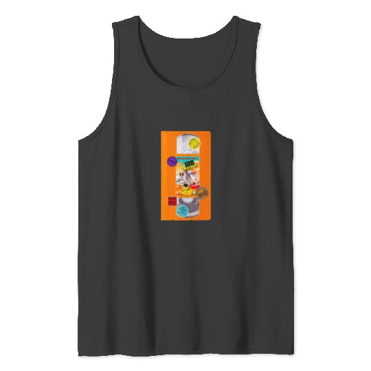 Orange Good Burger VHS Tape  : Bobs Burgers Family Shirt, Bobs Burgers Vintage Tank Tops