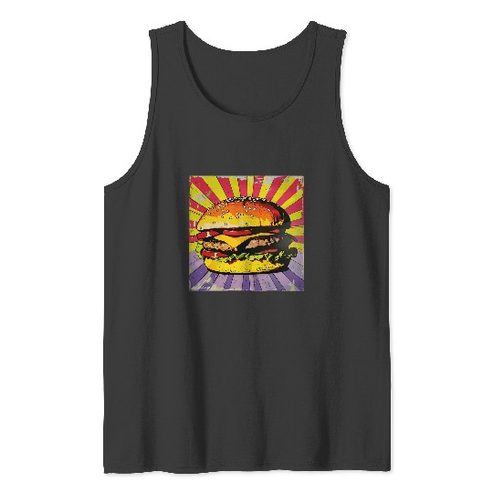 Hamburger Pop Art 1  : Bobs Burgers Family Shirt, Bobs Burgers Vintage Tank Tops