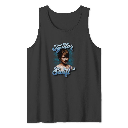 Discover Taylor Chrome Logo Tank Tops