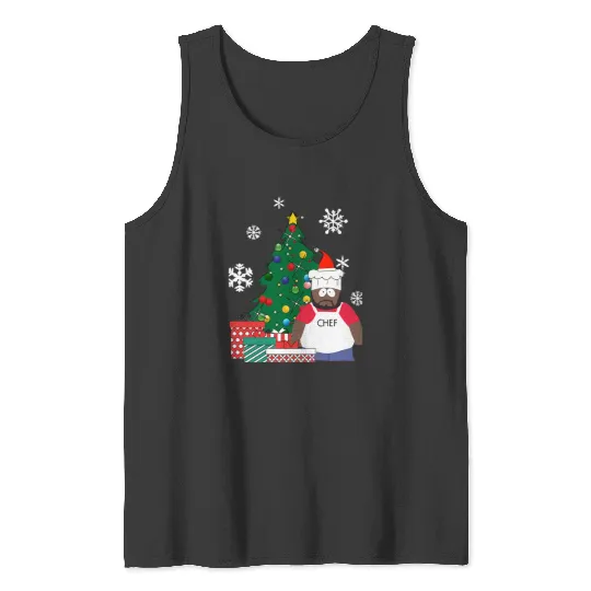 Chef Around The Christmas Tree South Park  : Bobs Burgers Family Shirt, Bobs Burgers Vintage Tank Tops