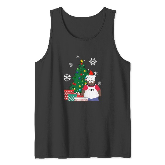 Chef Around The Christmas Tree South Park  1: Bobs Burgers Family Shirt, Bobs Burgers Vintage Tank Tops
