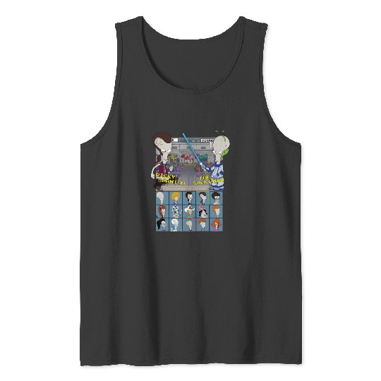 Roger the Alien Choose your fighter!  : Bobs Burgers Family Shirt, Bobs Burgers Vintage Tank Tops