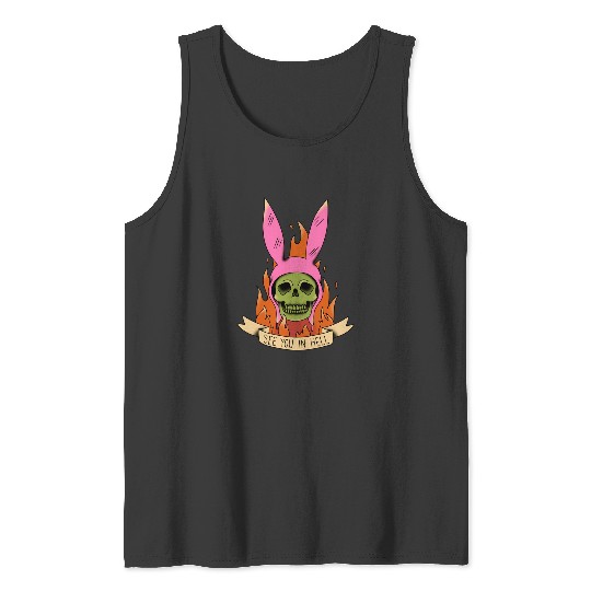 see you in hell  : Bobs Burgers Family Shirt, Bobs Burgers Vintage Tank Tops