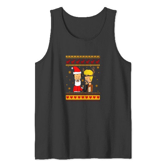 Beavis and Butthead Ugly Christmas Sweater  : Bobs Burgers Family Shirt, Bobs Burgers Vintage Tank Tops