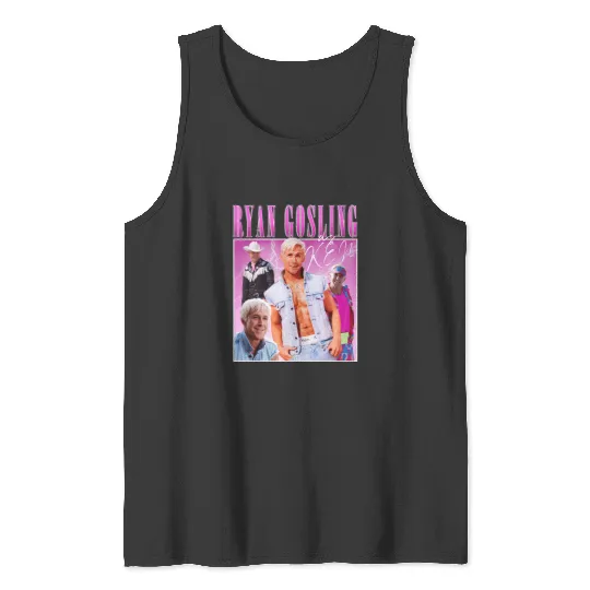 Ryan Gosling Barbie Movie Fan Collage Cursed  : Bobs Burgers Family Shirt, Bobs Burgers Vintage Tank Tops