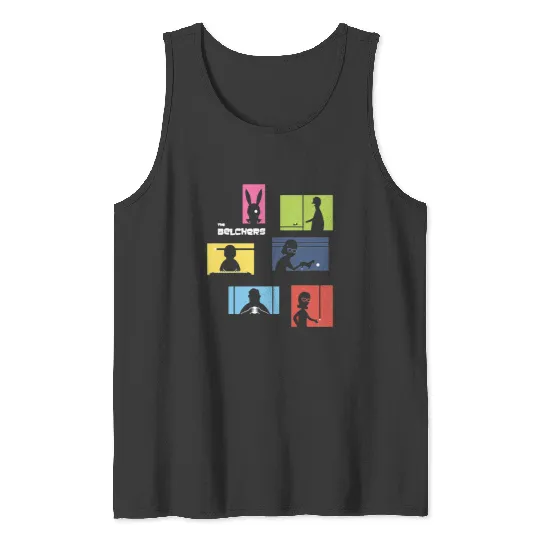 Music Kids Thin Lizzythin Lizzy Bad Reputation Movie  : Bobs Burgers Family Shirt, Bobs Burgers Vintage Tank Tops