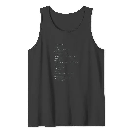 Discover Taylor Evermore Tracklist Tank Tops