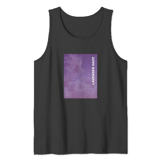 Discover Lavender Haze Taylor Poster Tank Tops