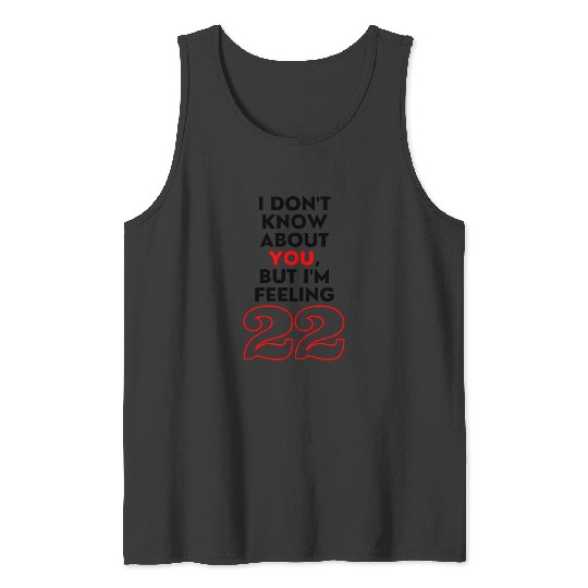 Discover Taylor 22 song Tank Tops