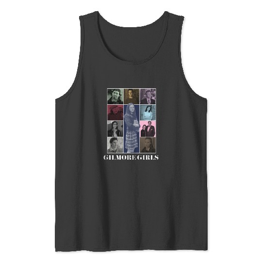 Gilmore Girls Eras Tour Poster (White Print) Tank Tops