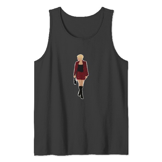 Discover Taylor Chiefs Game Plaid Tank Tops