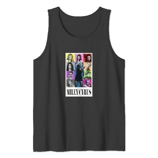 Miley-Cyrus-Eras-Tour-Shirt-Flowers Tank Tops