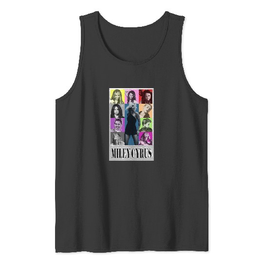 Miley-Cyrus-Eras-Tour-Shirt-Flowers Tank Tops