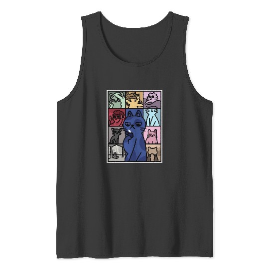 Discover Cat Eras Tour Poster T-Shirt Tank Tops