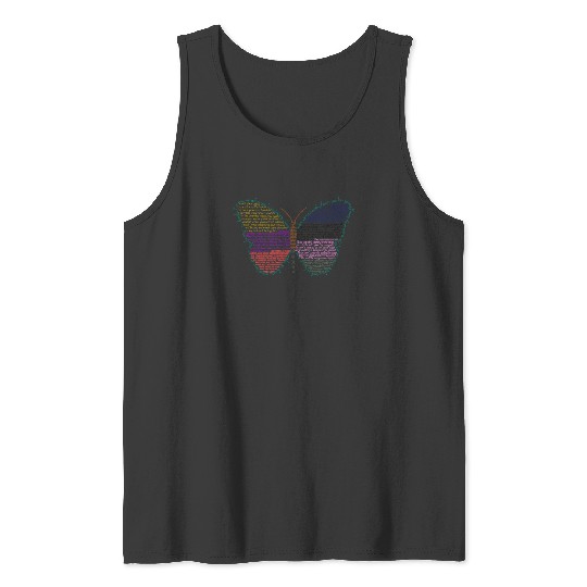 Discover Taylor Song Butterfly 3329 Tank Tops