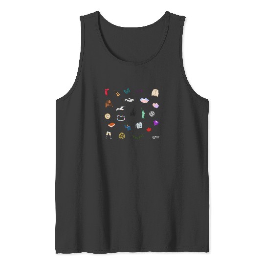 Discover Taylor Sticker Pack 299 Tank Tops