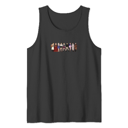 Discover Taylor 9 Eras 50 Tank Tops
