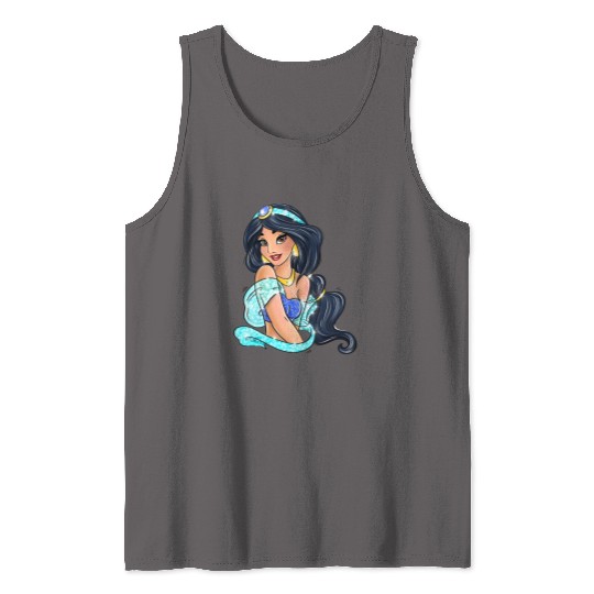 Jasmine Princess Tank Tops, Disney Princess Tank Tops