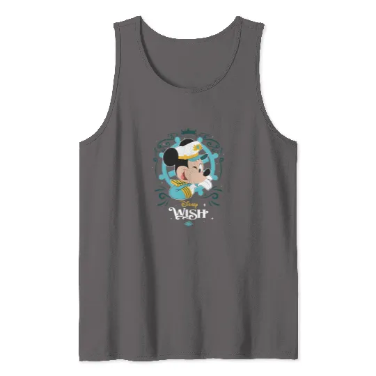 Cruise Mickey Mouse Disney Wish Tank Tops