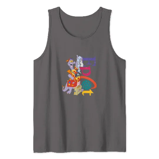 Disney Epcot Figment  Tank Tops, Epcot Center Tank Tops, Epcot Trip Tank Tops