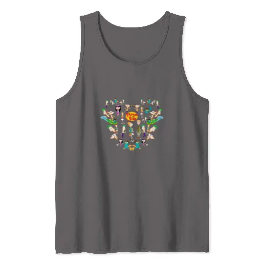 Disney Phineas And Ferb Tank Tops, Phineas And Ferb Characters Tank Tops