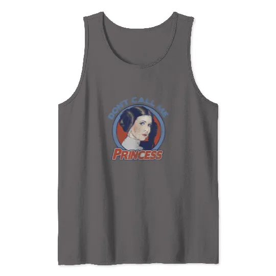 Star Wars Don't Call Me Princess, General Leia Princess Leia Tank Tops, Disneyland Family Vacation