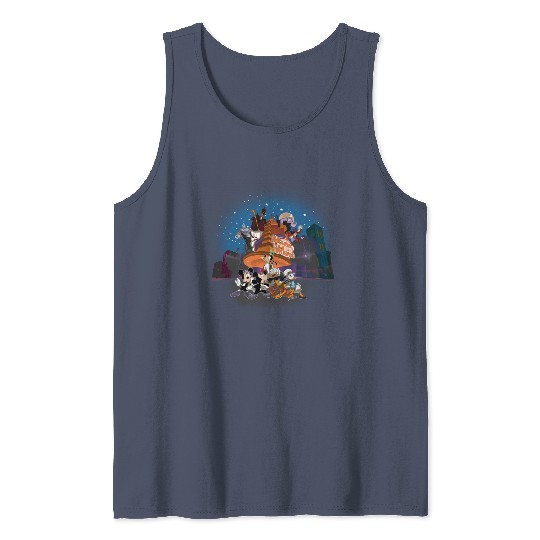 Vintage Mickey's House of Villains Tank Tops, Retro Disney Halloween Tank Tops, Disney Villians Halloween Party Tees, WDW Magic Kingdom Tank Tops