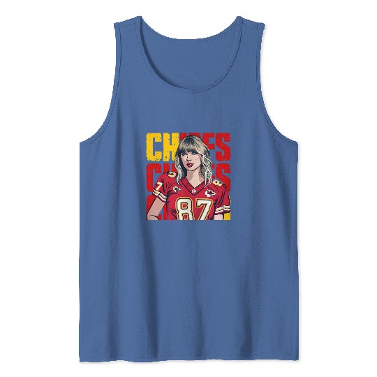 Discover Taylor Hearts Kelce in Chiefs Tank Tops, Traylor Swelce Taylor Version Fan Tank Tops