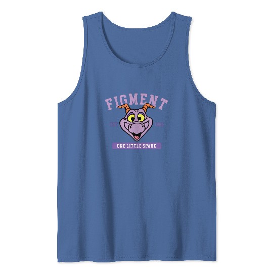 Disney Figment Tank Tops, Purple Dragon Tank Tops, Figment Est 1983 Tank Tops
