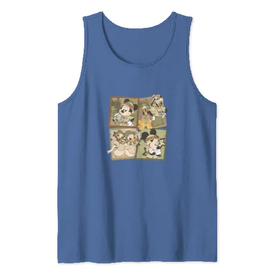 Disney Animal Kingdom Tank Tops, Vintage Animal Kingdom Tank Tops, Mickey Safari Tank Tops,