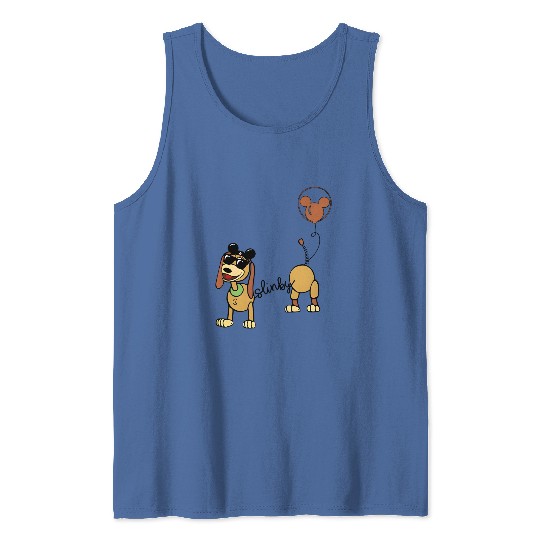 Slinky Dog Tank Tops, Slinky T.oy S.tory Tank Tops, T.oy S.tory Tank Tops, Disney Balloon Tank Tops