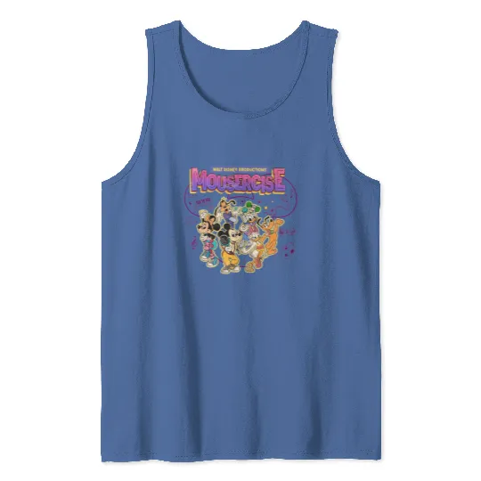 Mousercise Tank Tops, Vintage Disney Tank Tops