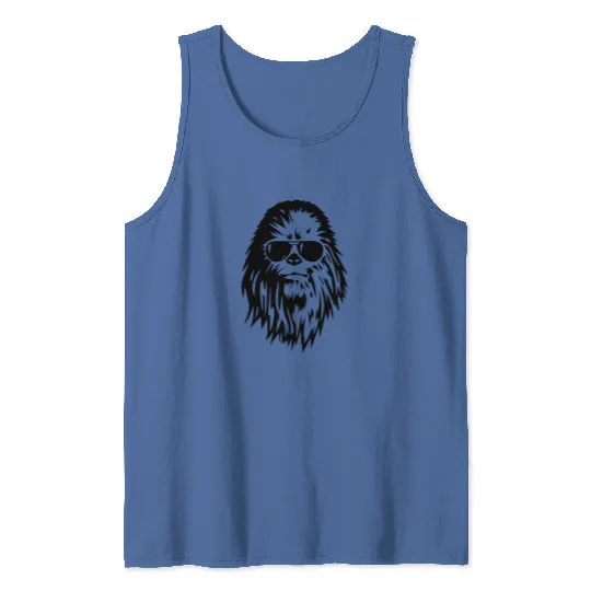 Chewbacca With Sunglasses Star Wars  Tank Tops , Disney Tank Tops