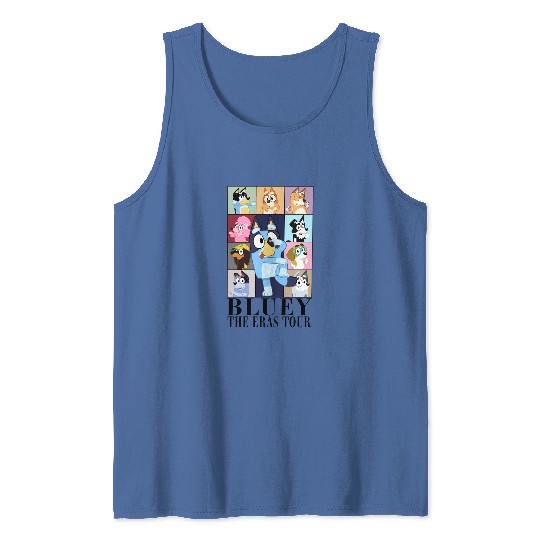 Discover BlueyDad The Eras Tour Tank Tops, BlueyDad And Friends Tank Tops, Family Matching