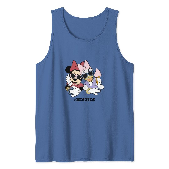 Retro Minnie and Daisy Tank Tops, Disney Bestie Tank Tops, Minnie Mouse Tank Tops, Disney Girl Trip, Disney Matching Tank Tops