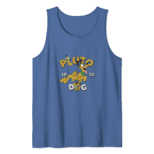 Pluto Est. 1930 Tank Tops, Disney Pluto Tank Tops