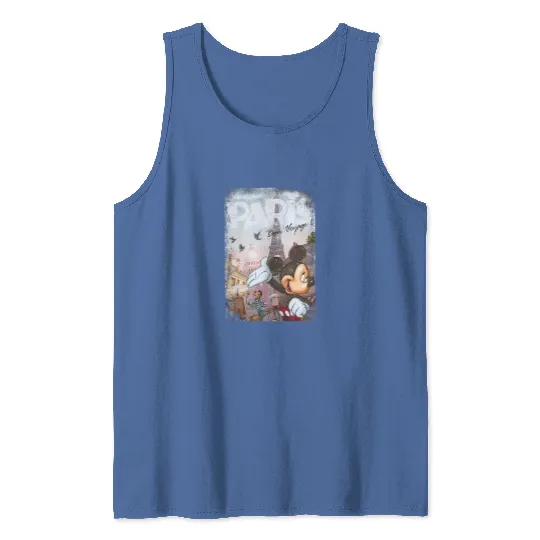 Disneyland Paris Mickey Tank Tops, Eiffel Tower Mickey Tank Tops