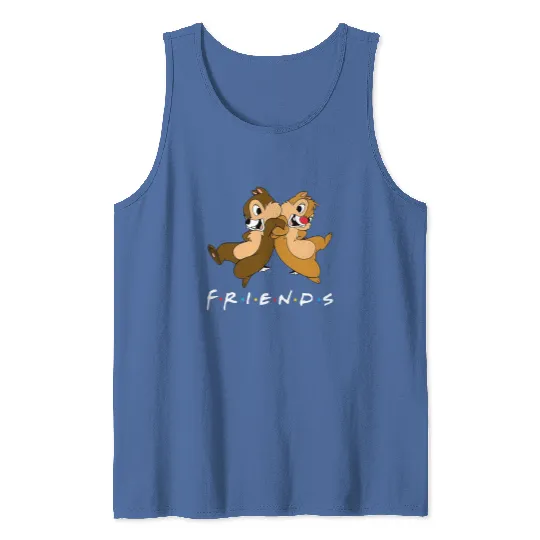 Chip And Dale Friends Tank Tops, Chip and Dale Tank Tops, Disney Friends Tank Tops