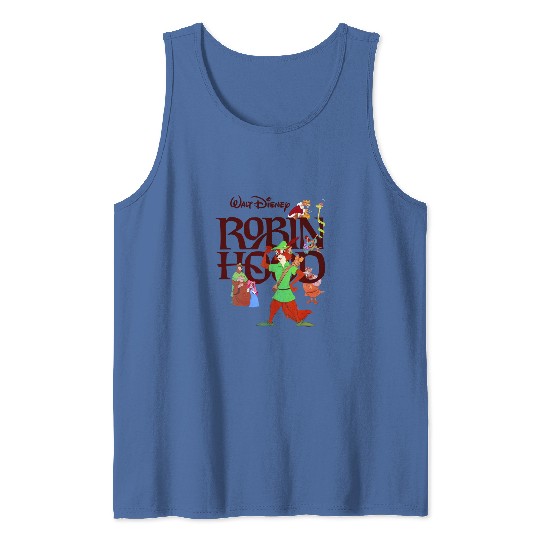 Retro Disney Robin Hood 1973  Tank Tops, Robin Hood Tank Tops