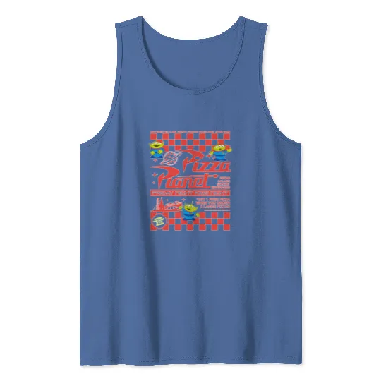 Pizza Planet Toy Story Disney Tank Tops, Toy Story Tank Tops,